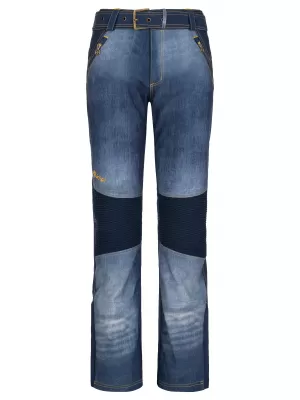 Ženske softshell hlače KILPI JEANSO-W SL0409KI MODRA