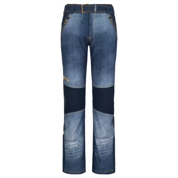  Ženske softshell hlače KILPI JEANSO-W SL0409KI MODRA 