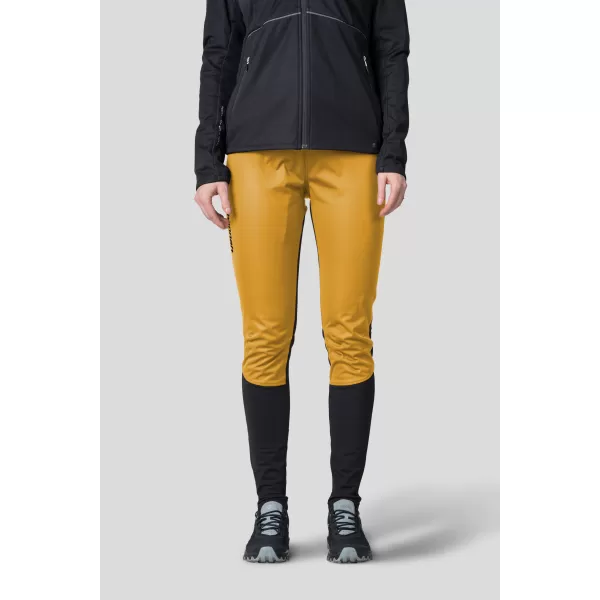  Ženske hlače HANNAH ALISON PANTS ZLATO RUMENA/ANTRACIT 