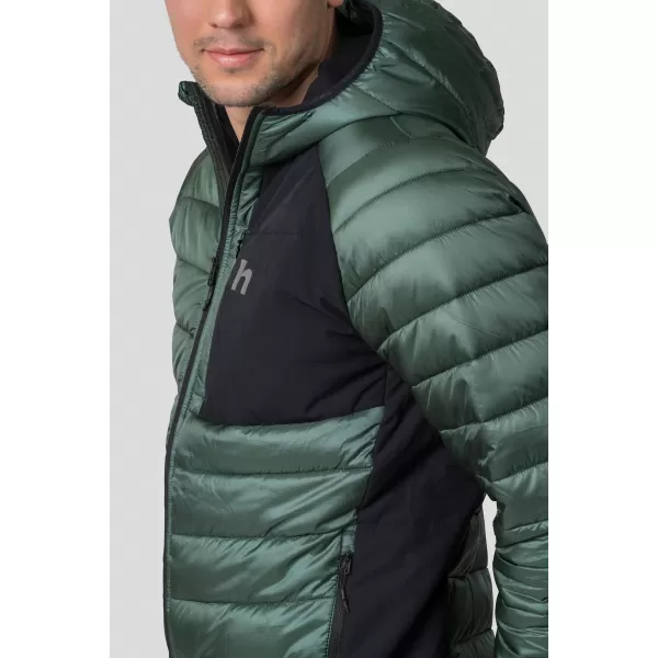  Moška jakna HANNAH REVEL HOODY TEMNI GOZD/ANTRACIT 