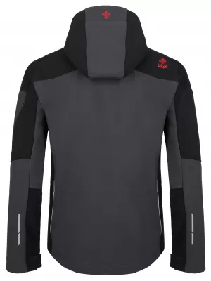 Moška softshell jakna KILPI PRESENA-M SM0125KI TEMNO SIVA