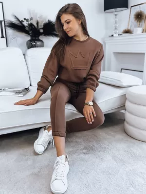 Tralna obleka DSTREET AY0749 RJAVA