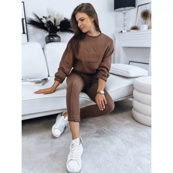  Tralna obleka DSTREET AY0749 RJAVA 