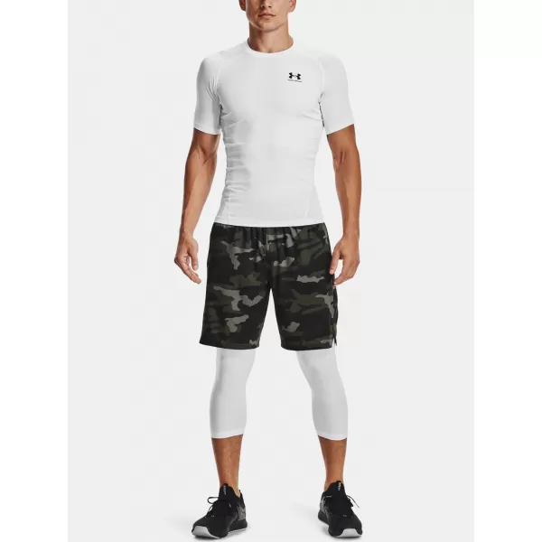  Moška kompresijska majica UNDER ARMOUR HG ARMOUR COMP SS 1361518-100 BELA 