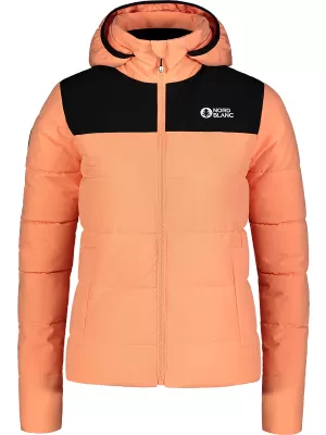 Ženska zimska jakna NORDBLANC VERNAL NBWJL7723 ORANŽNA