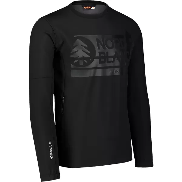  Moška softshell jakna NORDBLANC DECOMPONATE NBSSM7644 KRISTALNO ČRNA 