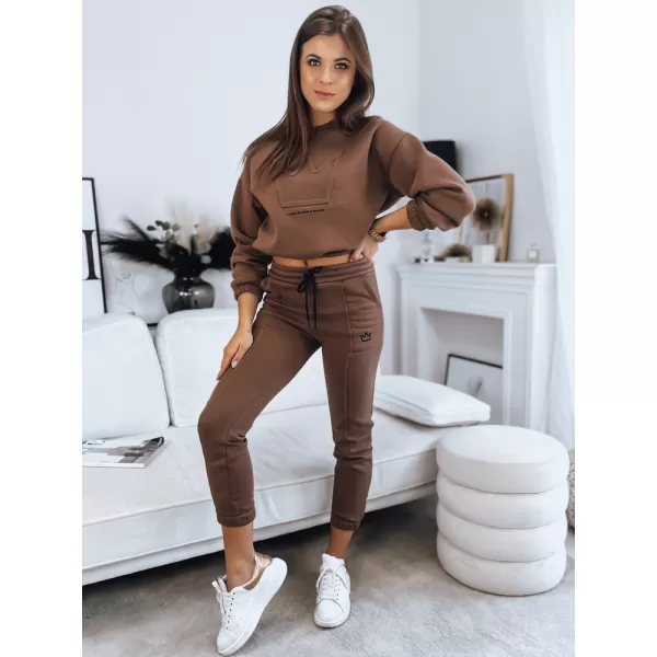  Tralna obleka DSTREET AY0749 RJAVA 