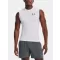 Moška kompresijska majica brez rokavov UNDER ARMOUR HG ARMOUR COMP SL 1361522-100 BELA