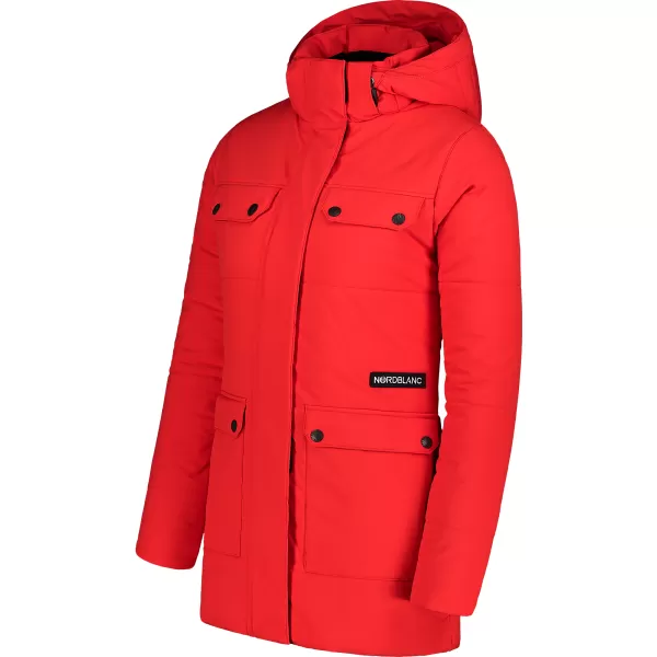  Ženski zimski plašč NORDBLANC NIPPY NBWJL7726 RDEČA 