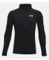 Fantovska majica s kratkimi rokavi UNDER ARMOUR TECH 2.0 1/2 ZIP 1363286-001 ČRNA