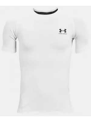 Fantovska majica s kratkimi rokavi UNDER ARMOUR HG ARMOUR SS 1361723-100 BELA