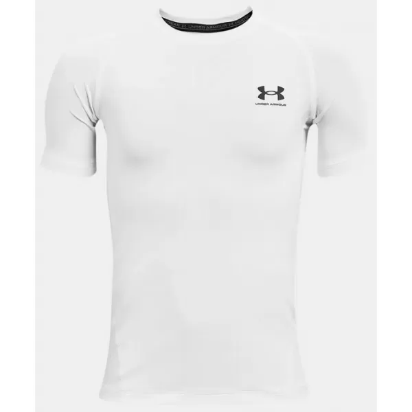  Fantovska majica s kratkimi rokavi UNDER ARMOUR HG ARMOUR SS 1361723-100 BELA 