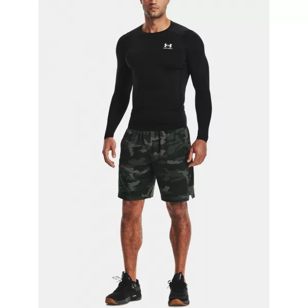  Moška kompresijska majica UNDER ARMOUR HG ARMOUR COMP LS 1361524-001 ČRNA 