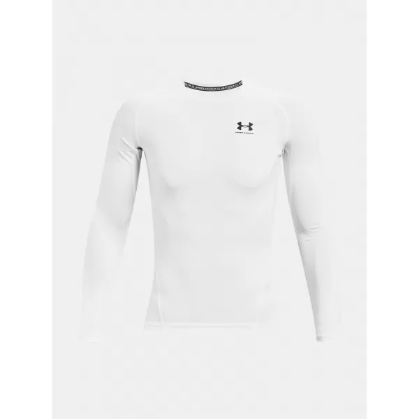  Moška kompresijska majica UNDER ARMOUR HG ARMOUR COMP LS 1361524-100 BELA 