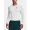 Moška kompresijska majica UNDER ARMOUR HG ARMOUR COMP LS 1361524-100 BELA