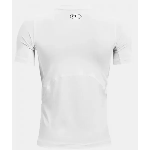 Fantovska majica s kratkimi rokavi UNDER ARMOUR HG ARMOUR SS 1361723-100 BELA 