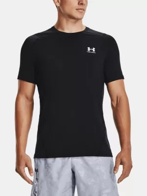 Moška majica s kratkimi rokavi UNDER ARMOUR HG ARMOUR FITTED SS 1361683-001 ČRNA