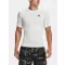 Moška kompresijska majica UNDER ARMOUR HG ARMOUR COMP SS 1361518-100 BELA
