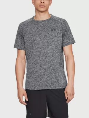 Moška majica s kratkimi rokavi UNDER ARMOUR TECH 2.0 SS TEE 1326413-002 SIVA