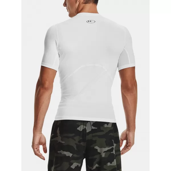  Moška kompresijska majica UNDER ARMOUR HG ARMOUR COMP SS 1361518-100 BELA 