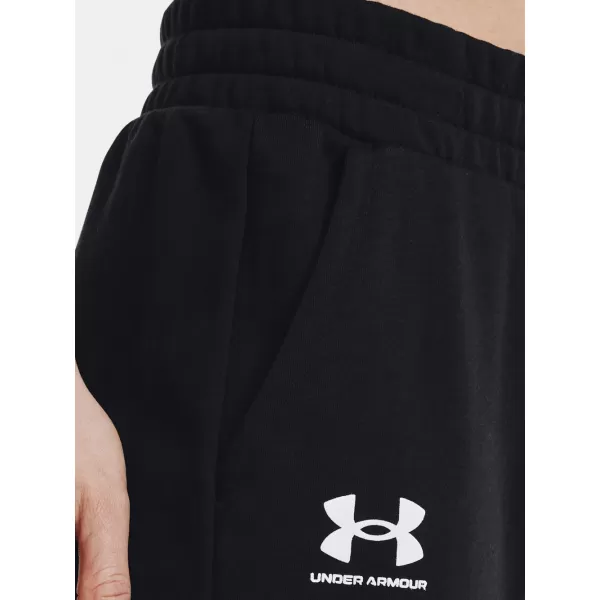  Ženske trenirke UNDER ARMOUR RIVAL FLEECE JOGGERS 1356416-001 ČRNA 