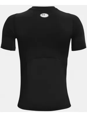 Fantovska majica s kratkimi rokavi UNDER ARMOUR HG ARMOUR SS 1361723-001 ČRNA