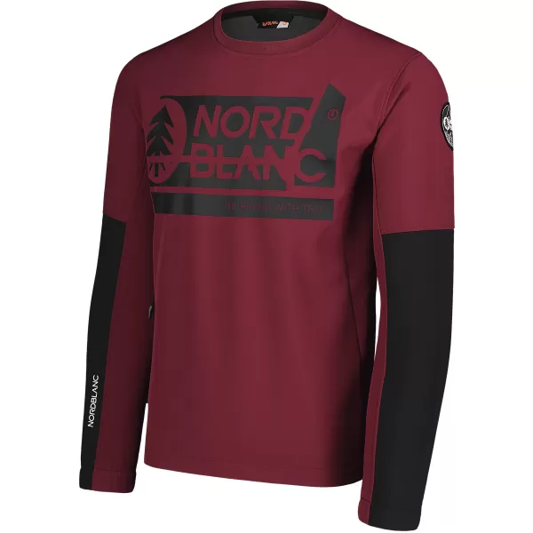  Moška softshell jakna NORDBLANC DECOMPONATE NBSSM7644 BORDO 