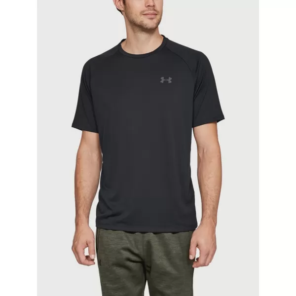  Moška majica s kratkimi rokavi UNDER ARMOUR TECH 2.0 SS TEE 1326413-001 ČRNA 