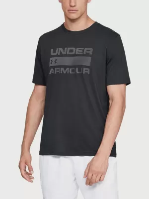Moška majica s kratkimi rokavi UNDER ARMOUR TEAM ISSUE WORDMARK SS 1329582-001 ČRNA