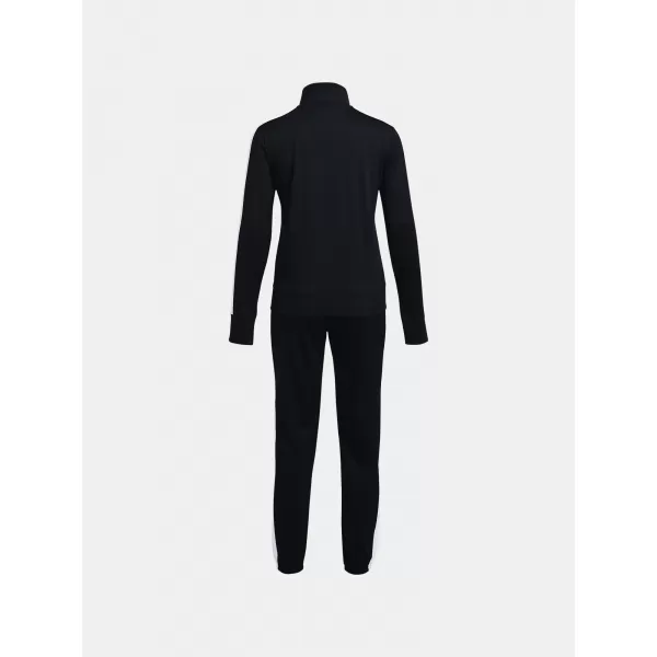  Ženski komplet UNDER ARMOUR TRICOT TRACKSUIT 1365147-001 ČRNA 