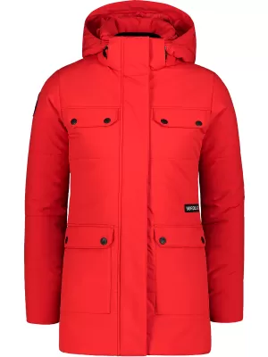 Ženski zimski plašč NORDBLANC NIPPY NBWJL7726 RDEČA
