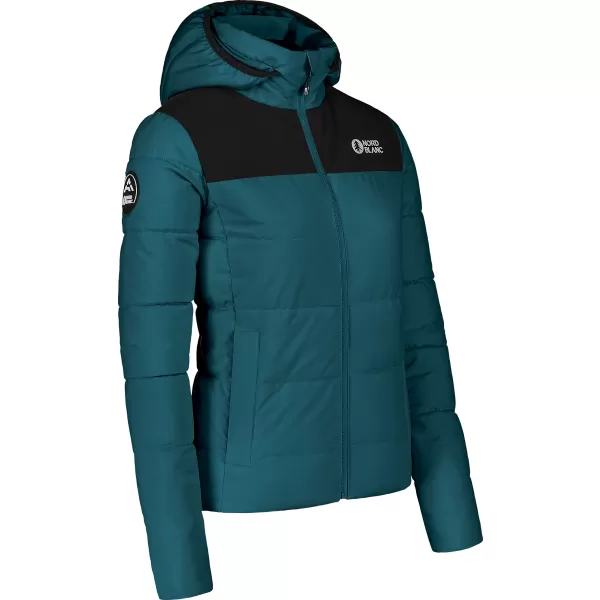  Ženska zimska jakna NORDBLANC VERNAL NBWJL7723 TEMNO ZELENA 