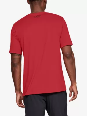 Moška majica s kratkimi rokavi UNDER ARMOUR SPORTSTYLE LEFT CHEST SS 1326799-600 RDEČA