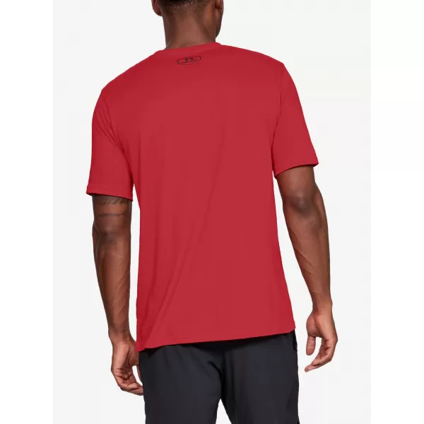  Moška majica s kratkimi rokavi UNDER ARMOUR SPORTSTYLE LEFT CHEST SS 1326799-600 RDEČA 