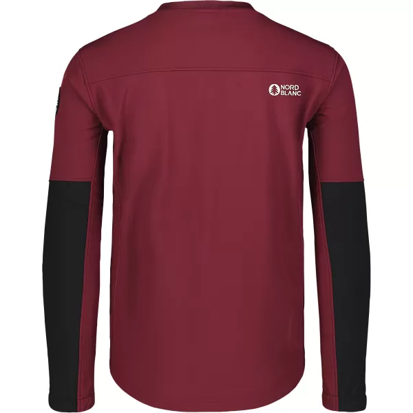  Moška softshell jakna NORDBLANC DECOMPONATE NBSSM7644 BORDO 