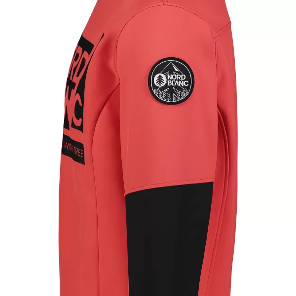  Moška softshell jakna NORDBLANC DECOMPONATE NBSSM7644 RDEČA 