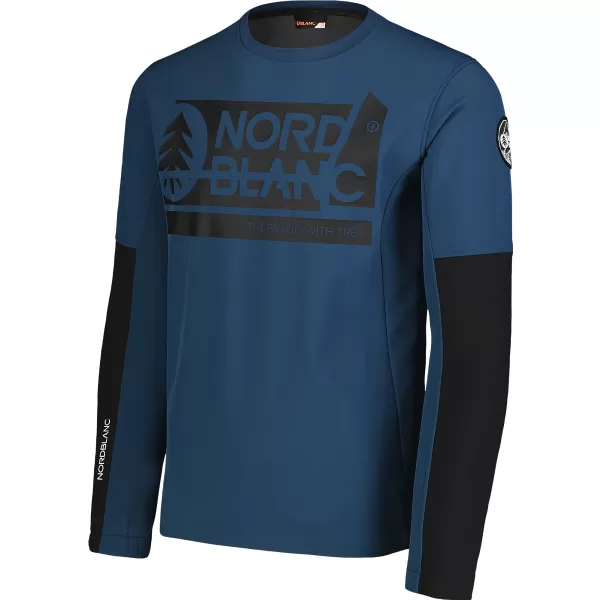  Moška softshell jakna NORDBLANC DECOMPONATE NBSSM7644 TEMNO MODRA 