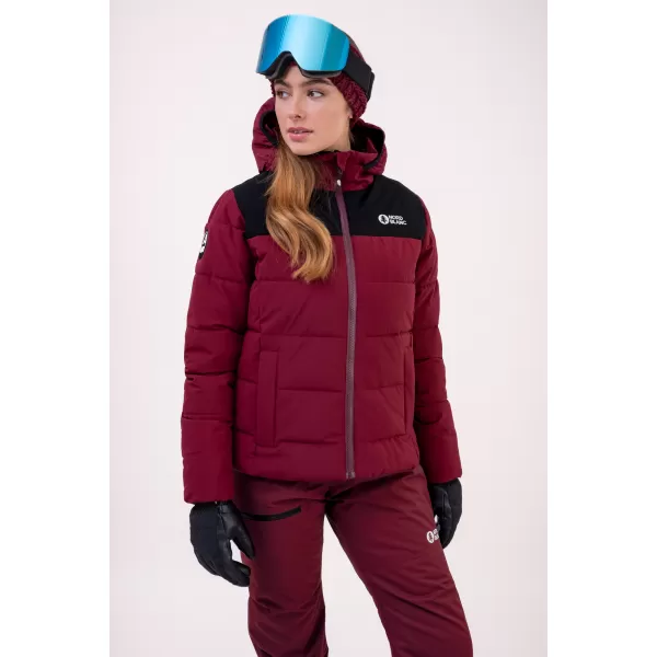  Ženska zimska jakna NORDBLANC VERNAL NBWJL7723 BORDO 
