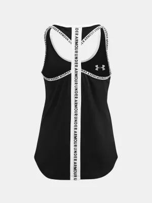 Dekliški brezrokavnik UNDER ARMOUR KNOCKOUT TANK 1363374-001 ČRNA