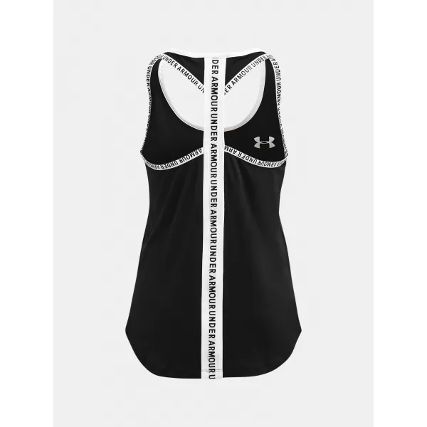  Dekliški brezrokavnik UNDER ARMOUR KNOCKOUT TANK 1363374-001 ČRNA 