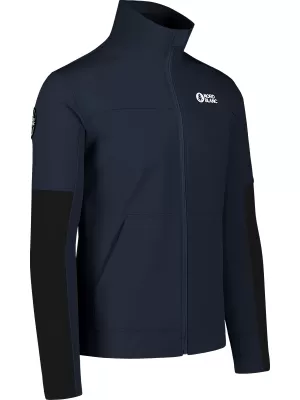 Moška softshell jakna NORDBLANC ENDEAVOR NBSSM7645 TEMNO MODRA
