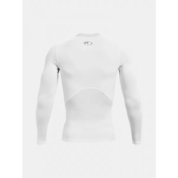  Moška kompresijska majica UNDER ARMOUR HG ARMOUR COMP LS 1361524-100 BELA 