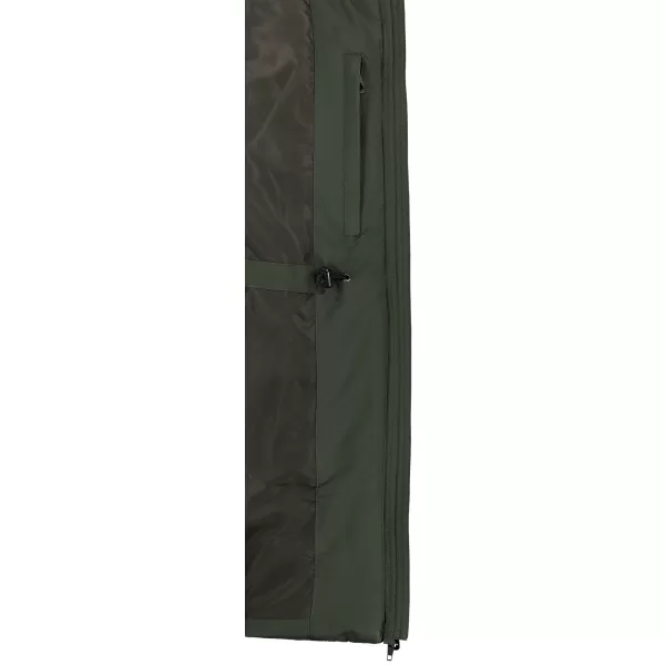  Ženski zimski plašč NORDBLANC NIPPY NBWJL7726 TEMNO ZELENA 