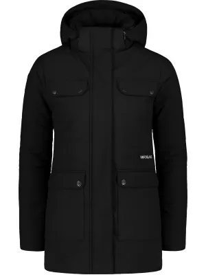 Ženski zimski plašč NORDBLANC NIPPY NBWJL7726 KRISTALNO ČRNA