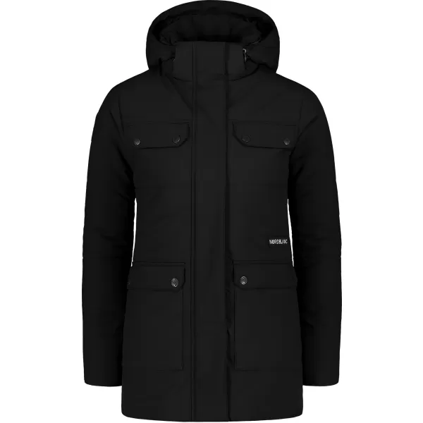  Ženski zimski plašč NORDBLANC NIPPY NBWJL7726 KRISTALNO ČRNA 