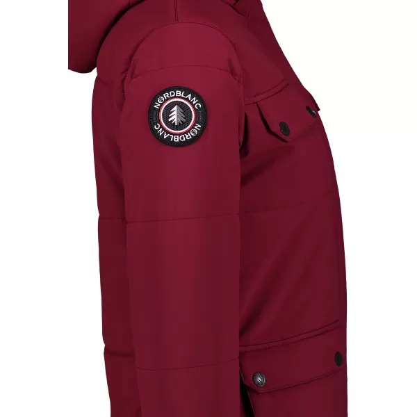  Ženski zimski plašč NORDBLANC NIPPY NBWJL7726 BORDO 