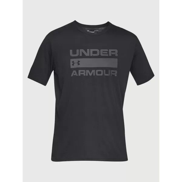  Moška majica s kratkimi rokavi UNDER ARMOUR TEAM ISSUE WORDMARK SS 1329582-001 ČRNA 