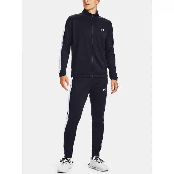  Moški komplet UNDER ARMOUR EMEA TRACK SUIT 1357139-001 ČRNA 