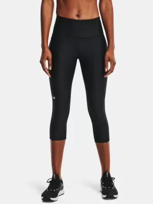 Ženske kompresijske pajkice UNDER ARMOUR HG ARMOUR HI CAPRI NS 1365334-001 ČRNA