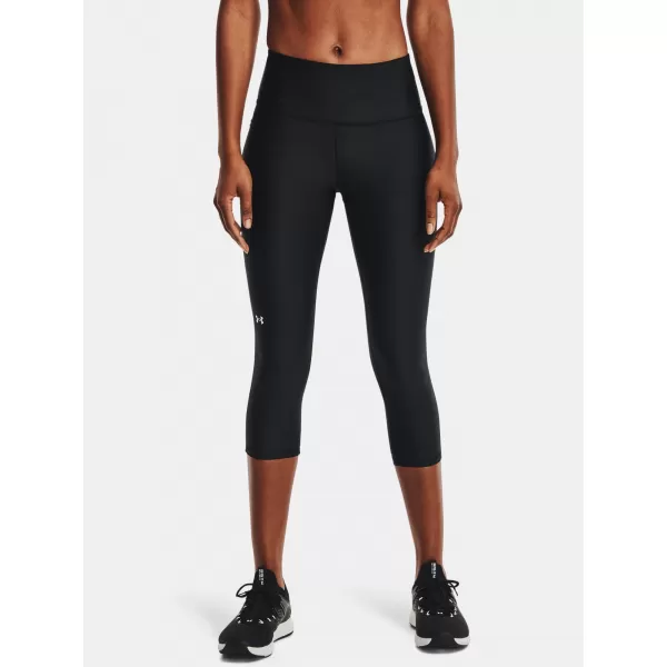  Ženske kompresijske pajkice UNDER ARMOUR HG ARMOUR HI CAPRI NS 1365334-001 ČRNA 